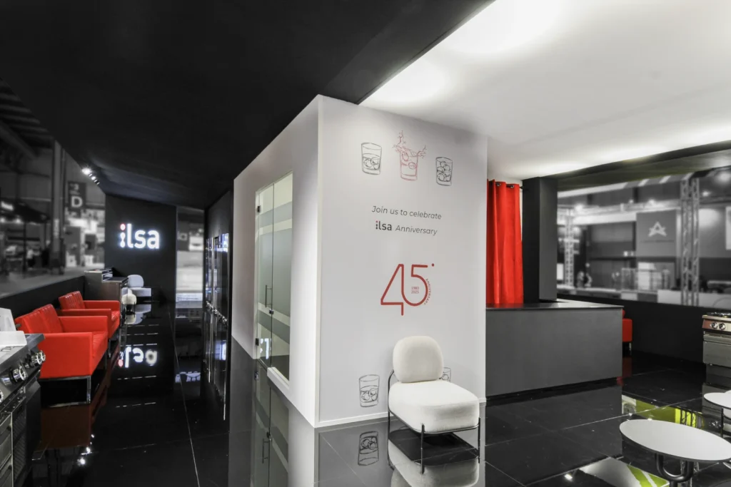 Interno ILSA stand 45 anni