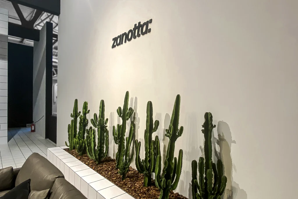 Stand Zanotta al salone del mobile